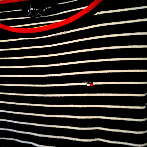 Tommy Hilfiger red, white, and blue top size medium - Picture 2 of 3